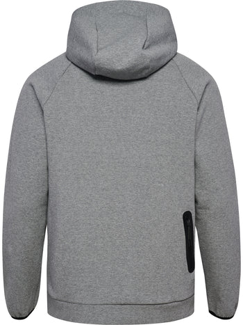 HUMMEL Tech Fleece Regular Zip Hoodie (grey melange)