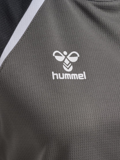 HUMMEL Lead 2.0 Jersey S/S Damen (steel gray/asphalt)