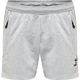 HUMMEL Move Grid Cotton Shorts Damen Grau
