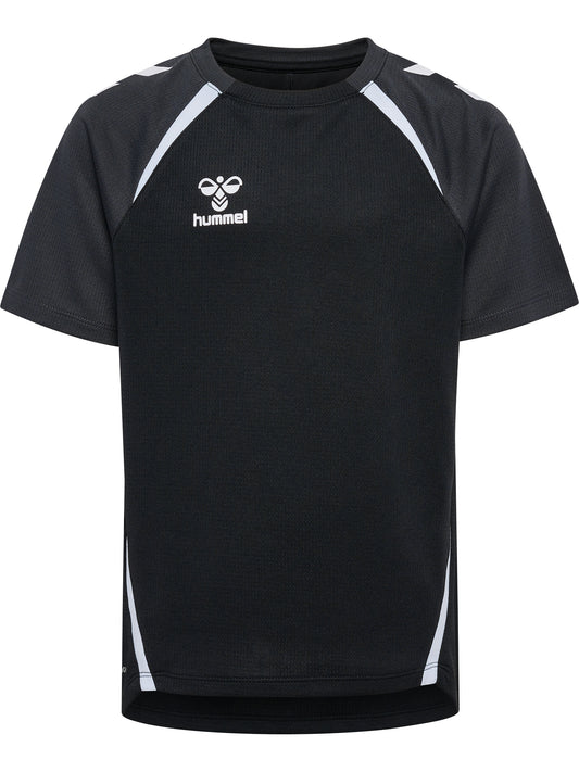 HUMMEL Lead 2.0 Jersey S/S Unisex Kind Schwarz