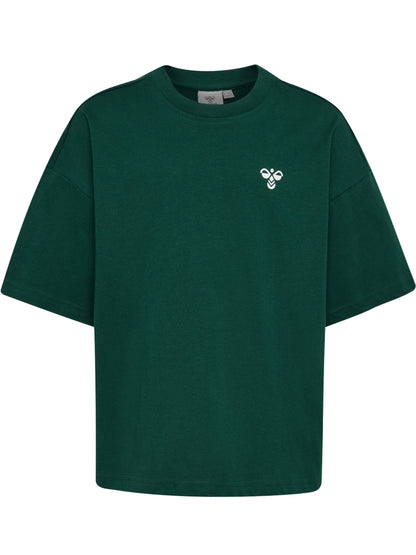 HUMMEL Silly S/S Boxy T-Shirt Solid Kind (forest biome)