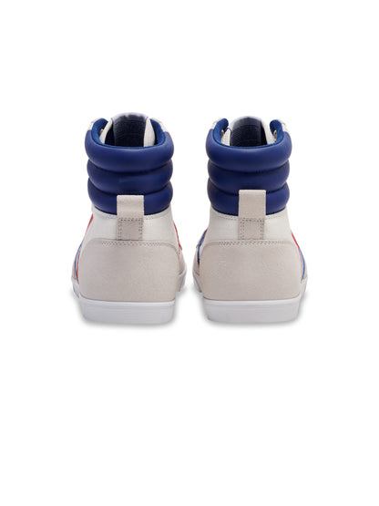 HUMMEL Slimmer Stadil High (white/blue/red/gum)
