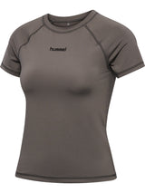 HUMMEL Prima T-Shirt S/S Damen (dark gull gray)