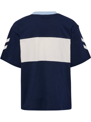 HUMMEL Robin Loose T-Shirt S/S Kind (dress blues)