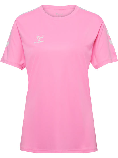 HUMMEL Essential 2.0 Jersey S/S Damen (cotton candy/white)