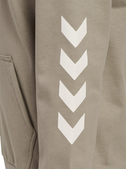 HUMMEL Logo Hoodie Kind (rock ridge)
