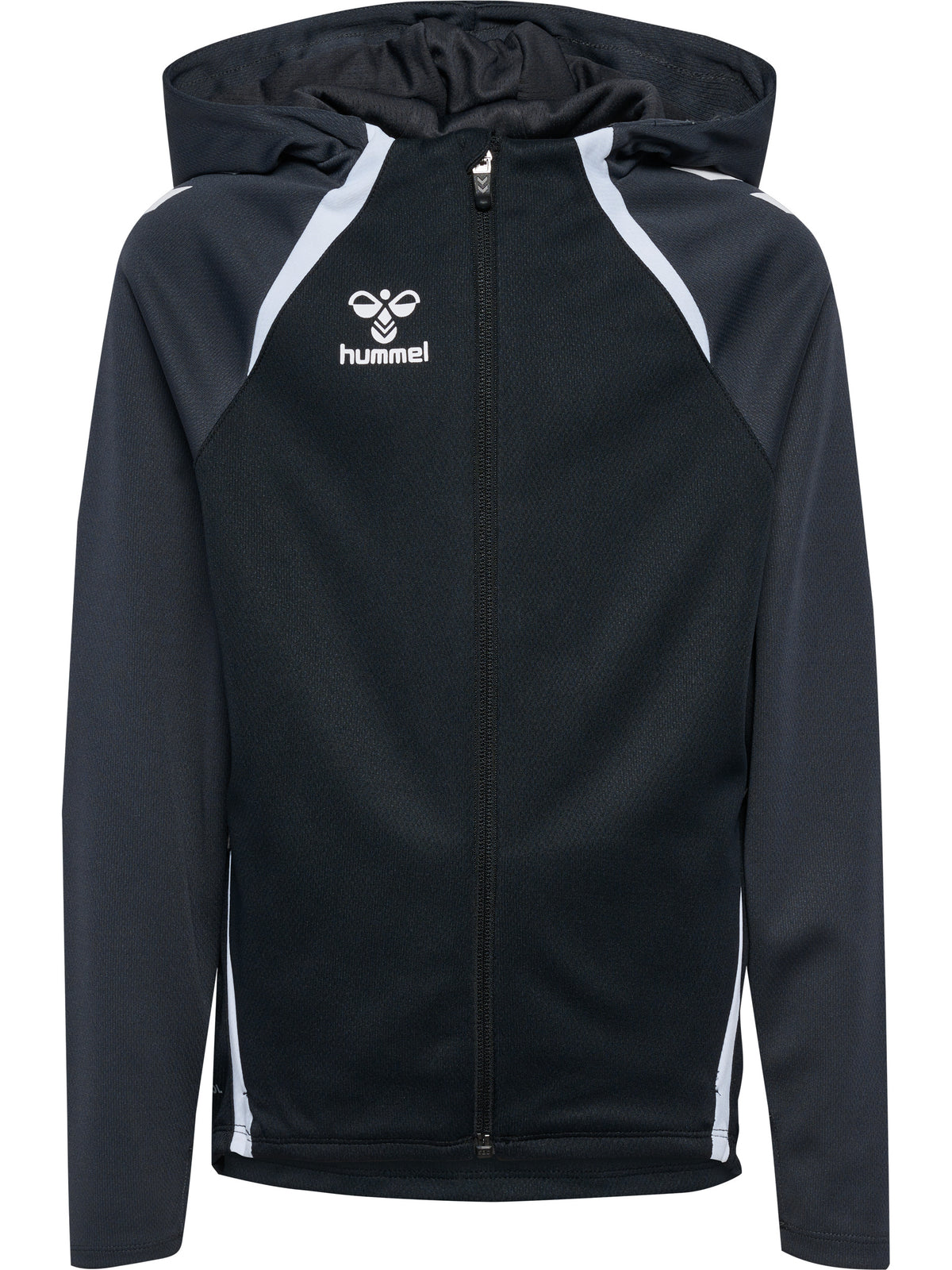 HUMMEL Lead 2.0 Zip Hoodie Kind (black/asphalt)