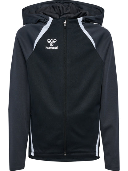 HUMMEL Lead 2.0 Zip Hoodie Kind (black/asphalt)