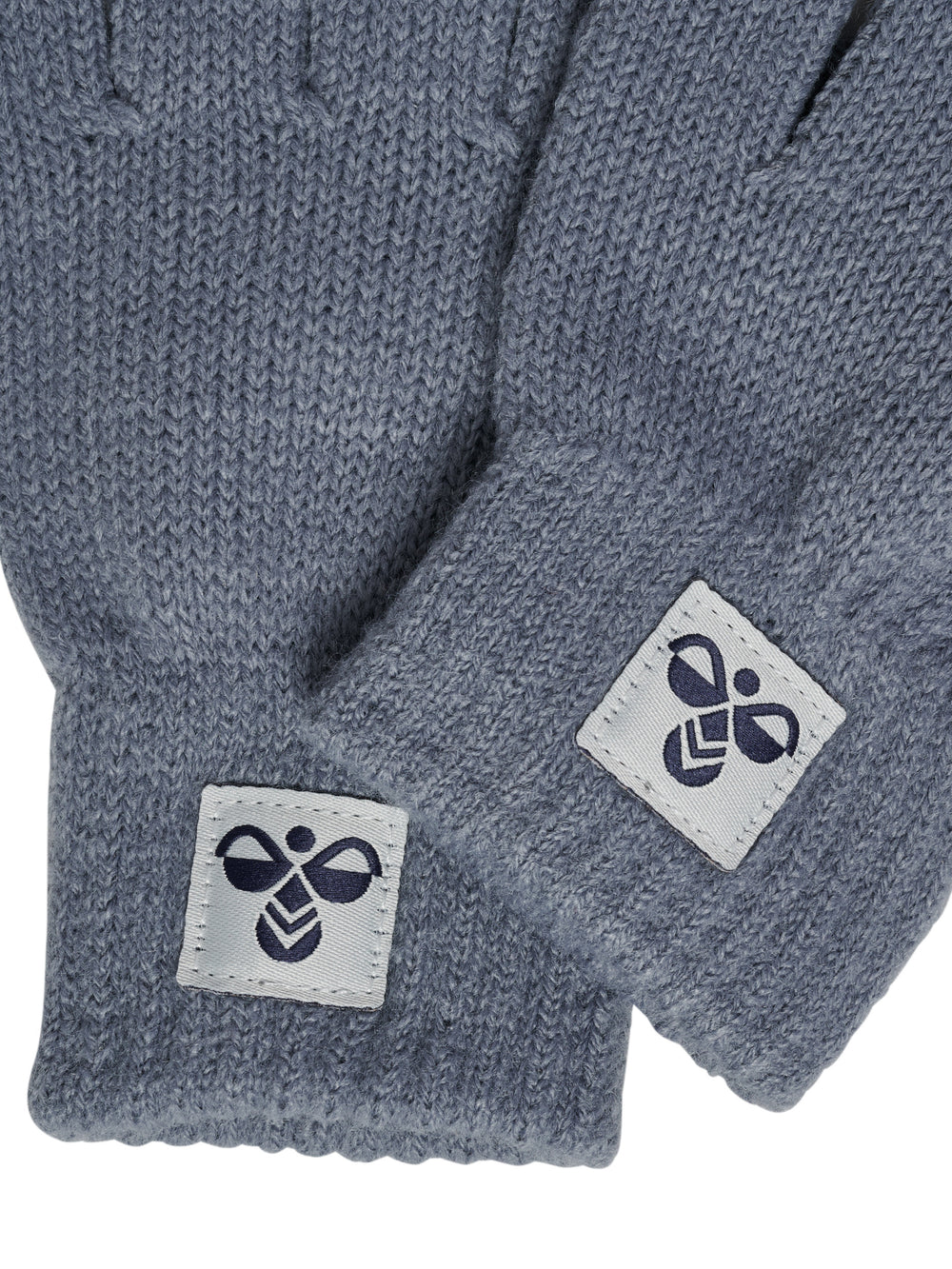 HUMMEL Knit Gloves 2-Pack Kind (flint stone)