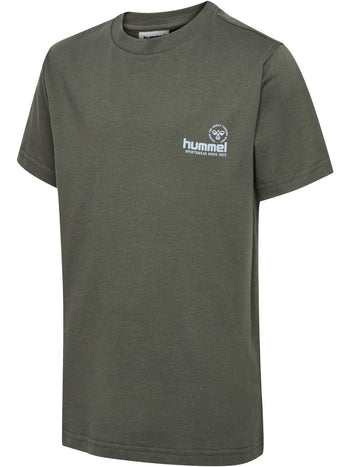 HUMMEL Reg Graphic T-Shirt S/S Kind (castor gray)