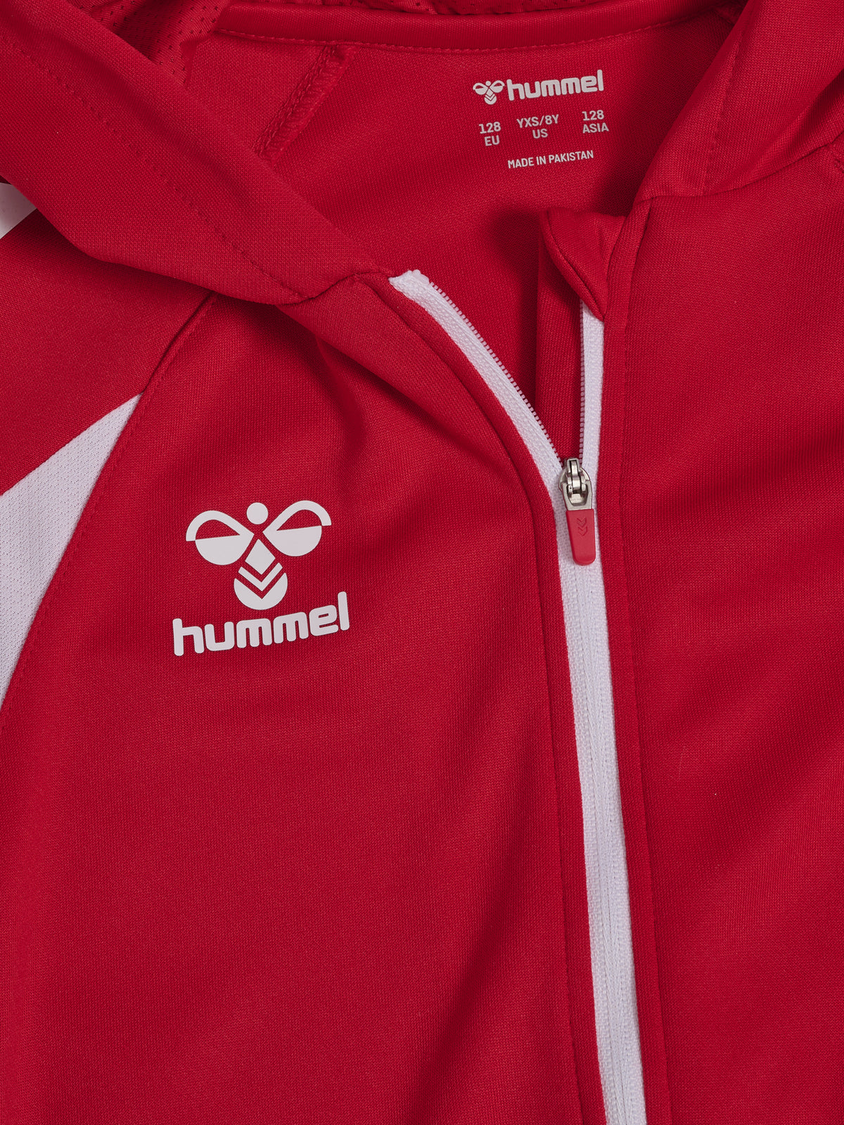 HUMMEL Core 2.0 Zip Hoodie Kind (true red/white)
