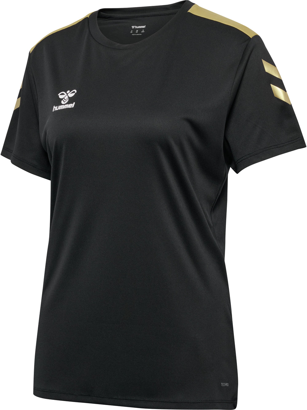 HUMMEL Essential 2.0 Jersey S/S Damen (black/gold)
