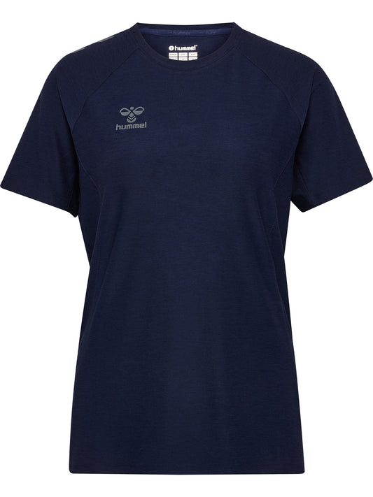 HUMMEL Cima 2.0 Jersey S/S Damen Blau