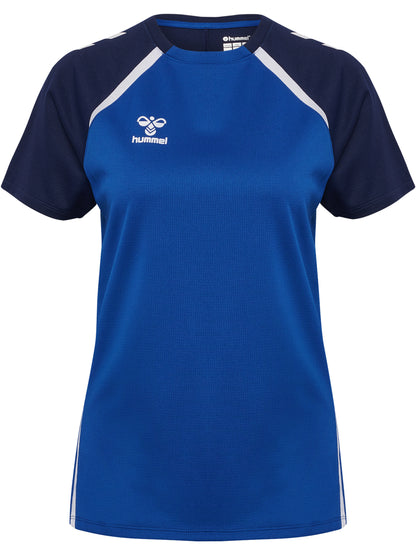 HUMMEL Lead 2.0 Jersey S/S Damen (true blue/marine)