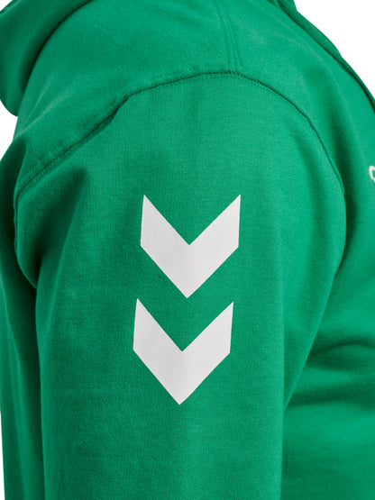 HUMMEL Go 2.0 Chevron Zip Hoodie (jelly bean)
