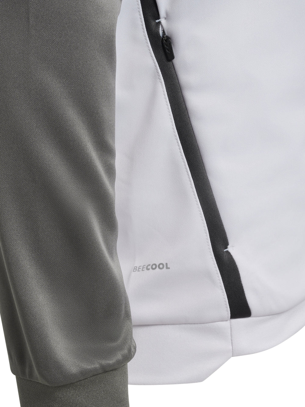 HUMMEL Lead 2.0 Track Zip Jacket (white/steel gray)