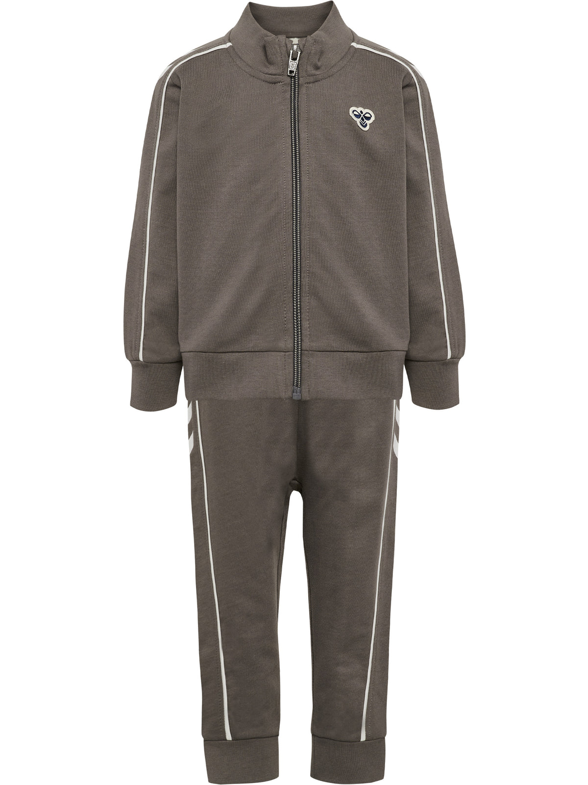 HUMMEL Mini Co Reg Track Suit Kind (dark gull gray)