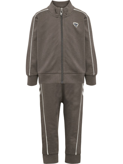 HUMMEL Mini Co Reg Track Suit Kind (dark gull gray)