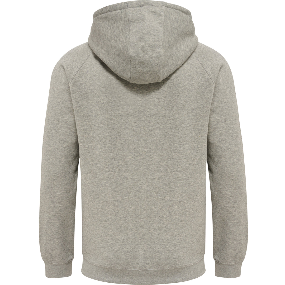 HUMMEL Red Classic Hoodie (grey melange)