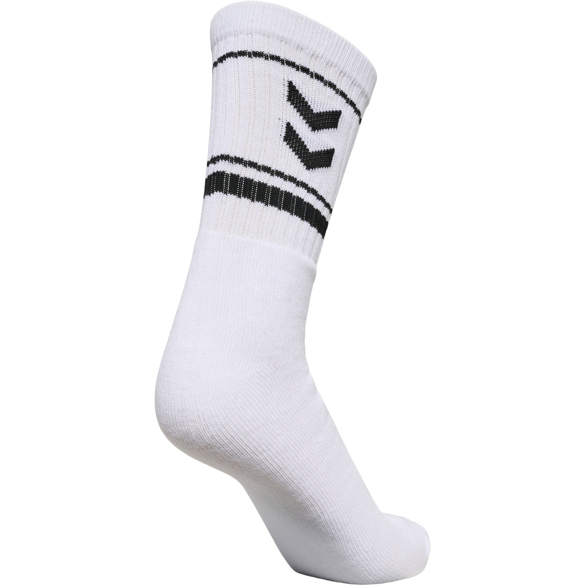 HUMMEL Stripe Crew 3-Pack Socks (white)