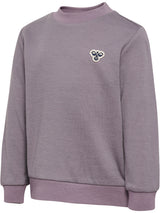 HUMMEL Mini Wool Sweatshirt Bee Kind (gray ridge)