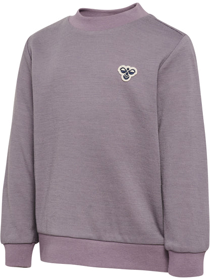 HUMMEL Mini Wool Sweatshirt Bee Kind (gray ridge)