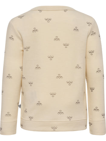 HUMMEL Mini Wool T-Shirt L/S Kind (whitecap gray)