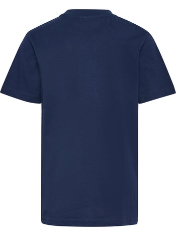 HUMMEL Base T-Shirt S/S Kind (dress blues)