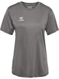 HUMMEL Essential Jersey S/S Damen Grau