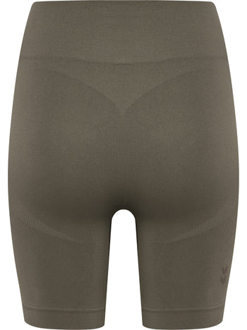 HUMMEL Flow Short Tights Damen (major brown)