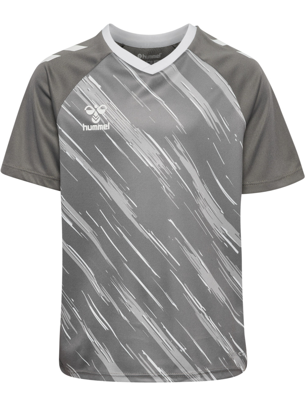 HUMMEL Match Triumph Jersey S/S Kind (steel gray/white)