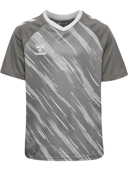 HUMMEL Match Triumph Jersey S/S Kind (steel gray/white)