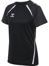 HUMMEL Lead 2.0 Jersey S/S Damen (black/asphalt)