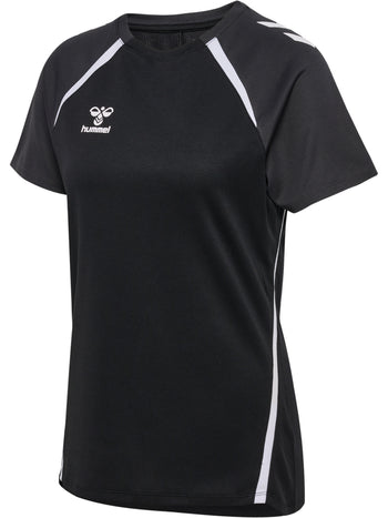 HUMMEL Lead 2.0 Jersey S/S Damen (black/asphalt)