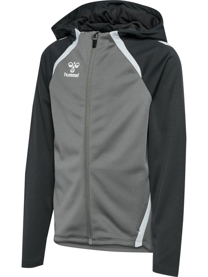 HUMMEL Lead 2.0 Zip Hoodie Kind (steel gray/asphalt)