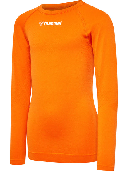 HUMMEL Bl Comfort 2.0 Tee L/S Kind (orange tiger)