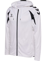 HUMMEL Core 2.0 Zip Hoodie (white/black)
