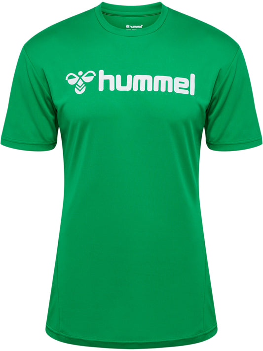 HUMMEL Logo Jersey S/S Unisex Grün