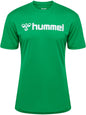 HUMMEL Logo Jersey S/S Unisex Grün
