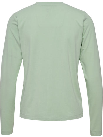 HUMMEL Yoga Soft Loose T-Shirt Ls Damen (frosty green)