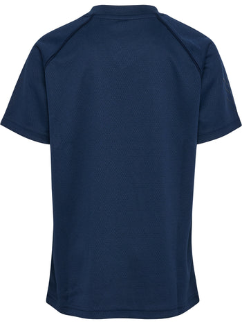HUMMEL Reg Active T-Shirt S/S Kind (dress blues)