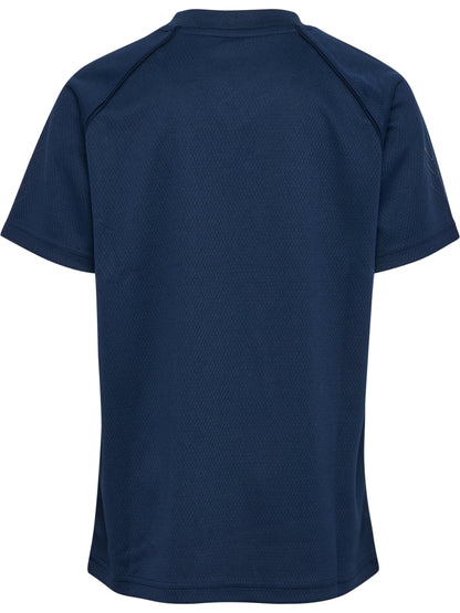 HUMMEL Reg Active T-Shirt S/S Kind (dress blues)