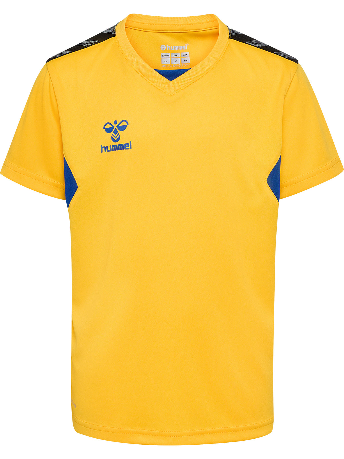 HUMMEL Authentic PL Jersey S/S Kind (sports yellow/true blue)