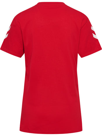 HUMMEL Go 2.0 Chevron T-Shirt S/S Damen (true red)