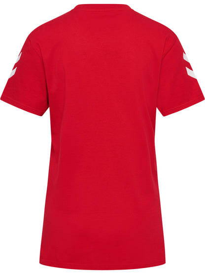 HUMMEL Go 2.0 Chevron T-Shirt S/S Damen (true red)