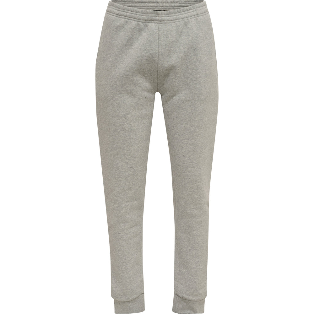 HUMMEL Red Basic Sweat Pants (grey melange)