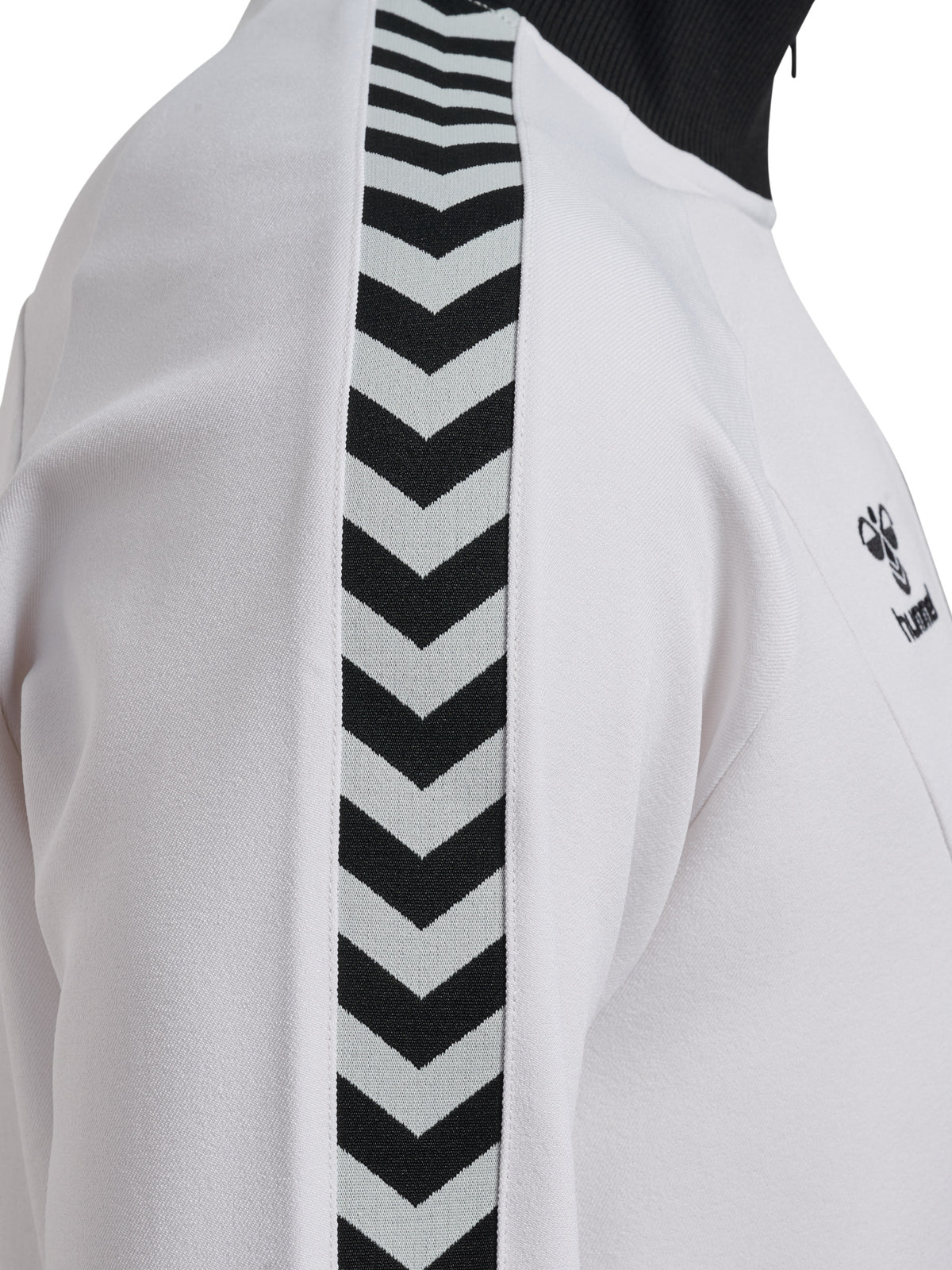 HUMMEL Root Track Zip Jacket (blanc de blanc/black)