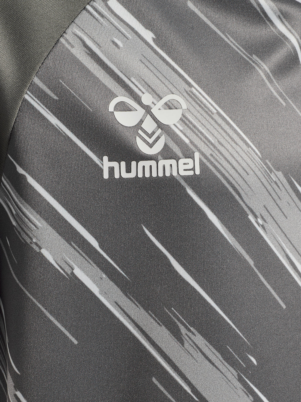 HUMMEL Match Triumph Jersey S/S Kind (steel gray/white)