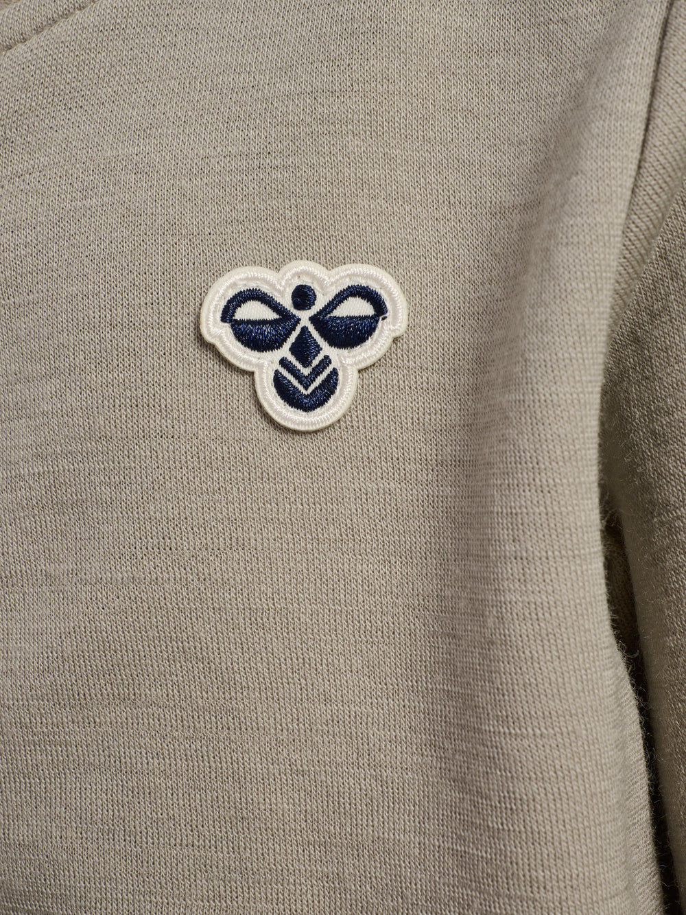HUMMEL Mini Wool Zip Jacket Bee Kind (vintage khaki)