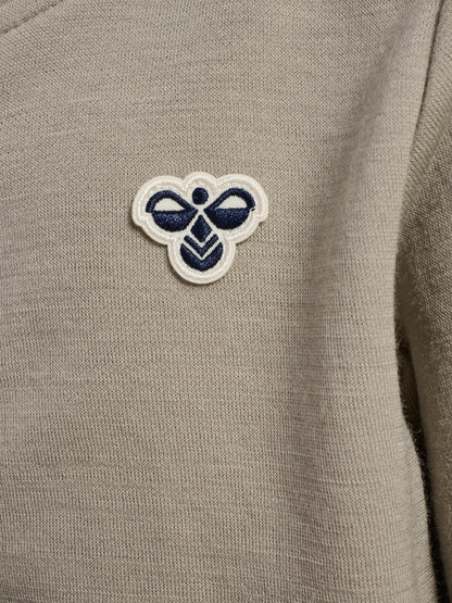 HUMMEL Mini Wool Zip Jacket Bee Kind (vintage khaki)